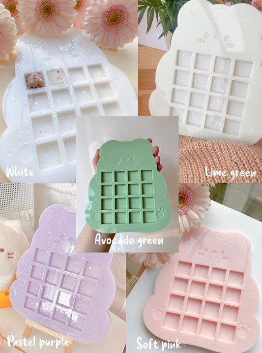 Bear keycap tray